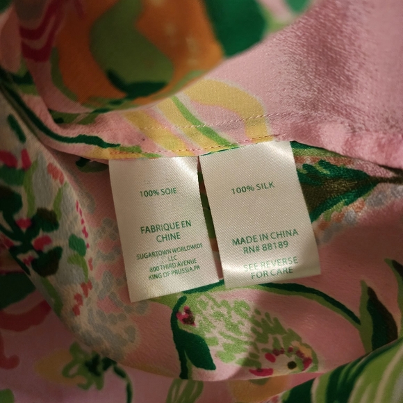 Lilly Pulitzer Elsa Top, S - Picture 3 of 6